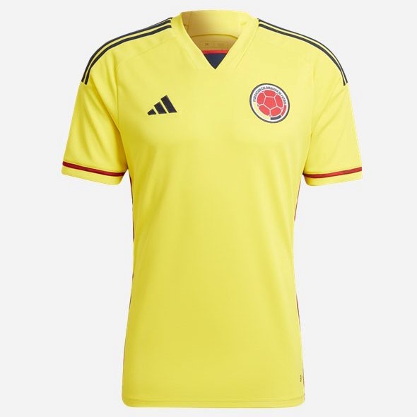 Tailandia Camiseta Colombia Primera Equipación 2022 2023 Amarillo